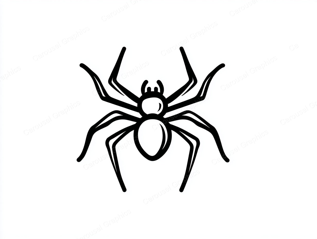 Spider Vector Graphic preview