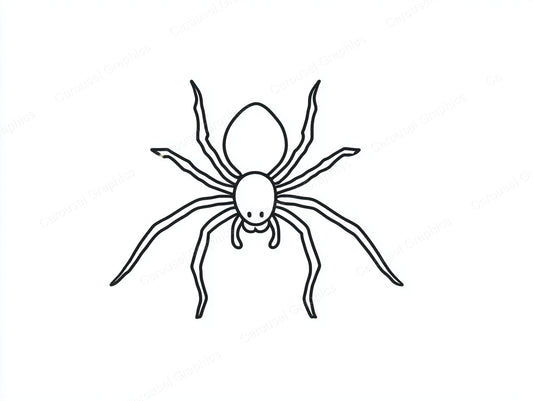 Spider Vector Graphic preview