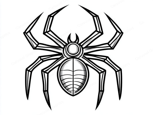Spider Vector Graphic preview