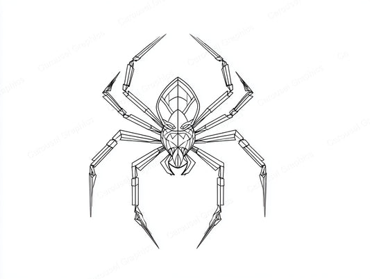 Spider Vector Graphic preview