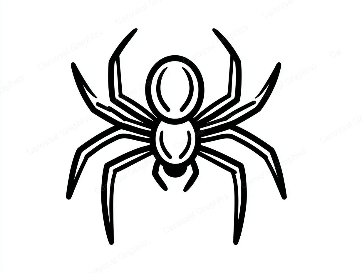 Spider Vector Graphic preview