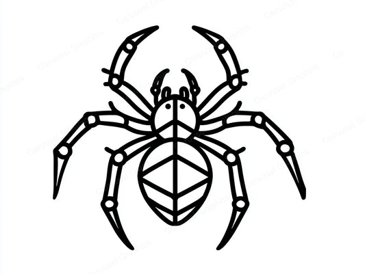 Spider Vector Graphic preview