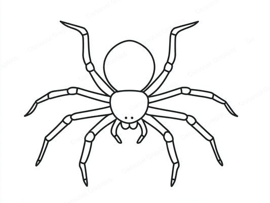 Spider Vector Graphic preview