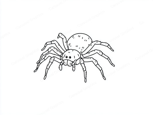 Spider Vector Graphic preview
