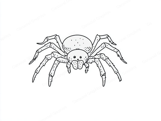 Spider Vector Graphic preview