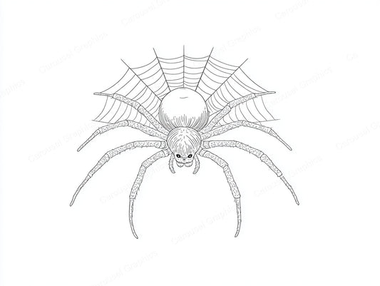 Spider Vector Graphic preview