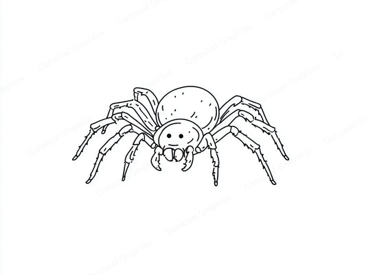 Spider Vector Graphic preview
