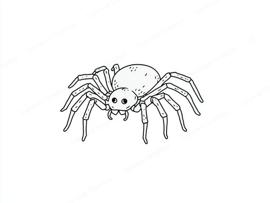 Spider Vector Graphic preview