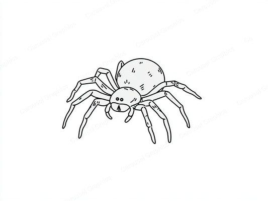 Spider Vector Graphic preview