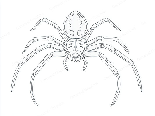 Spider Vector Graphic preview