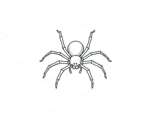 Spider Vector Graphic preview