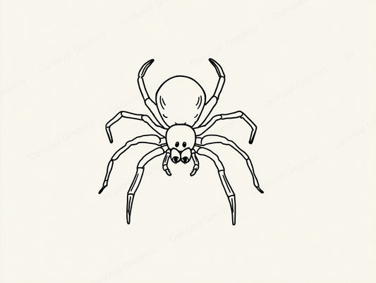 Spider Vector Graphic preview