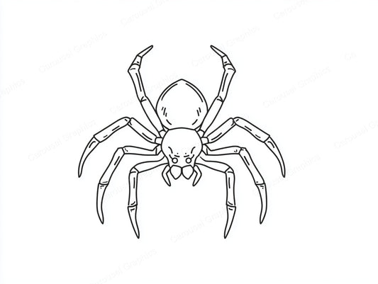 Spider Vector Graphic preview