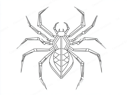 Spider Vector Graphic preview