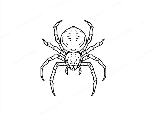 Spider Vector Graphic preview