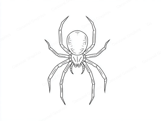 Spider Vector Graphic preview