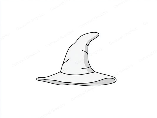 Witch Hat Vector Graphic preview