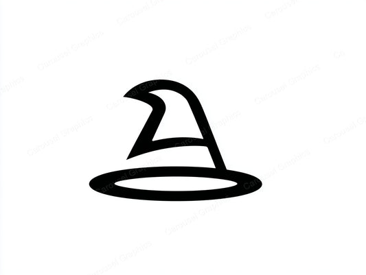 Witch Hat Vector Graphic preview