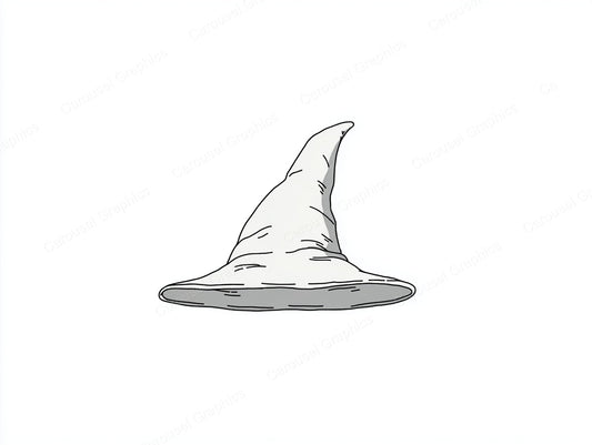 Witch Hat Vector Graphic preview