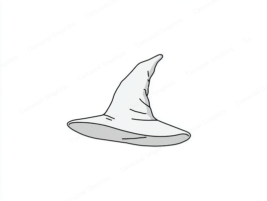 Witch Hat Vector Graphic preview