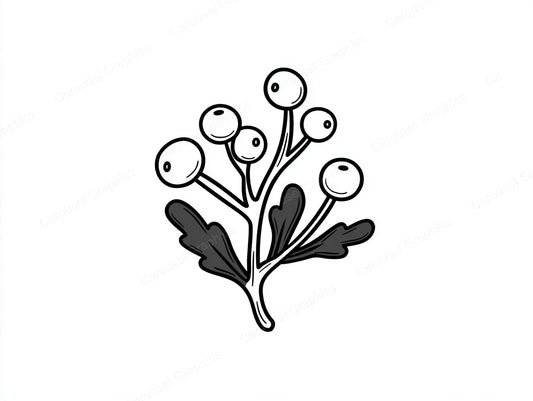 Mistletoe Vector Graphic preview