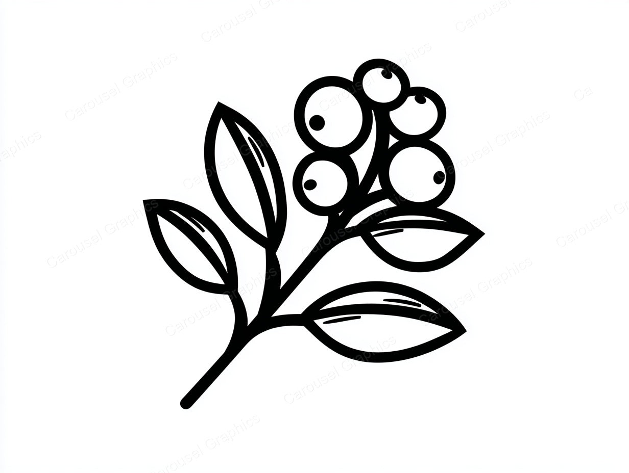 Mistletoe Vector Graphic preview