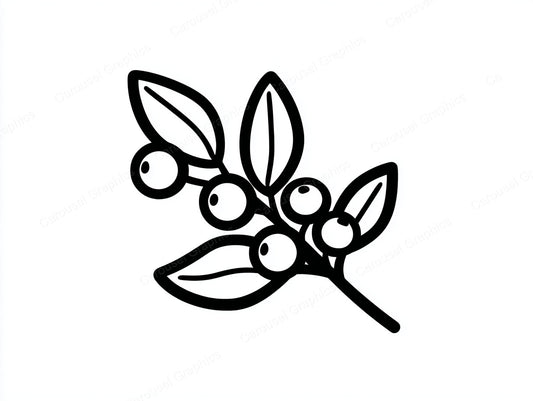 Mistletoe Vector Graphic preview