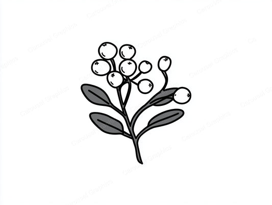 Mistletoe Vector Graphic preview