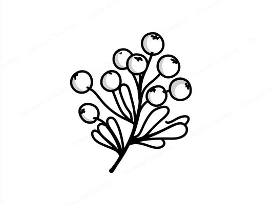 Mistletoe Vector Graphic preview