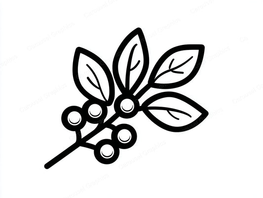 Mistletoe Vector Graphic preview