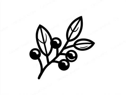 Mistletoe Vector Graphic preview