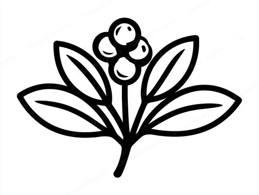 Mistletoe Vector Graphic preview