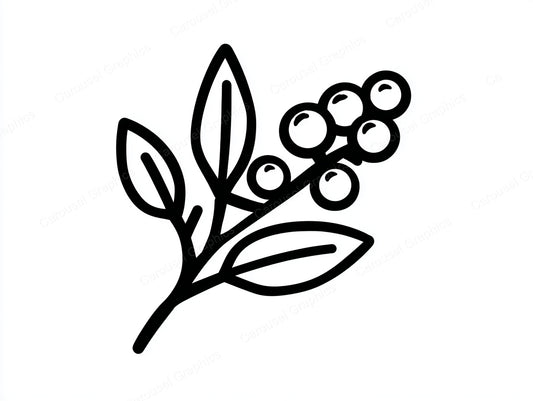 Mistletoe Vector Graphic preview