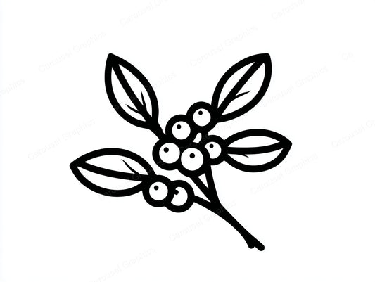 Mistletoe Vector Graphic preview