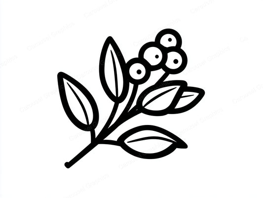 Mistletoe Vector Graphic preview