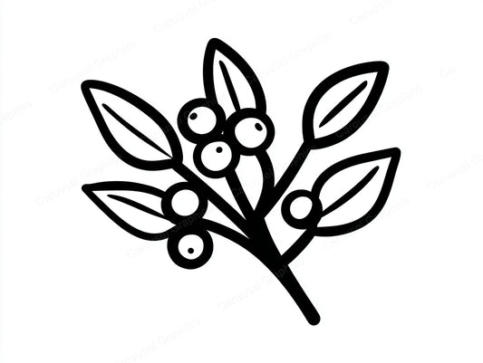 Mistletoe Vector Graphic preview