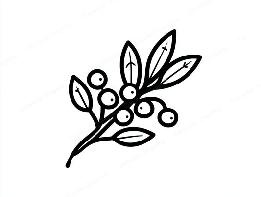 Mistletoe Vector Graphic preview