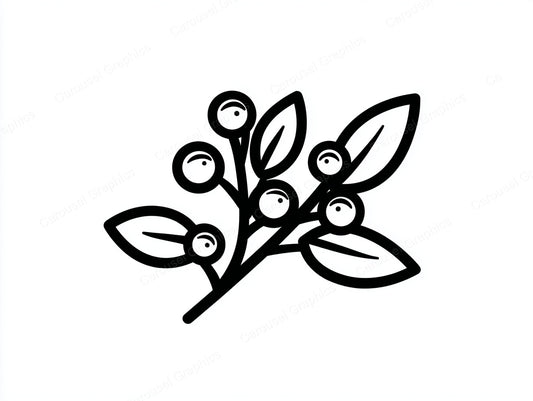 Mistletoe Vector Graphic preview