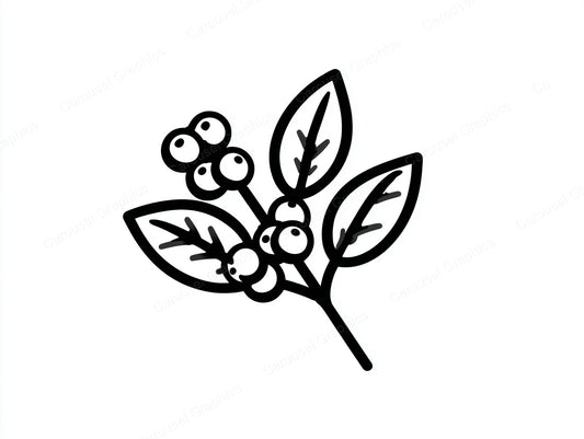 Mistletoe Vector Graphic preview