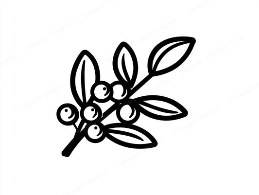 Mistletoe Vector Graphic preview