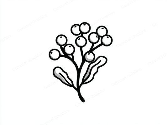 Mistletoe Vector Graphic preview