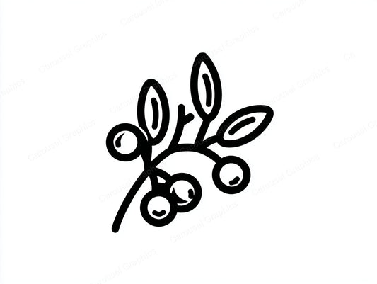 Mistletoe Vector Graphic preview
