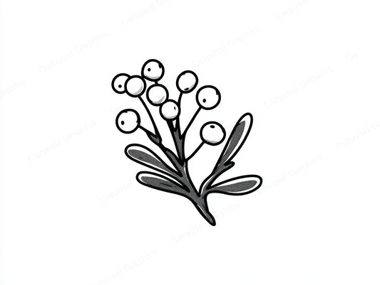 Mistletoe Vector Graphic preview