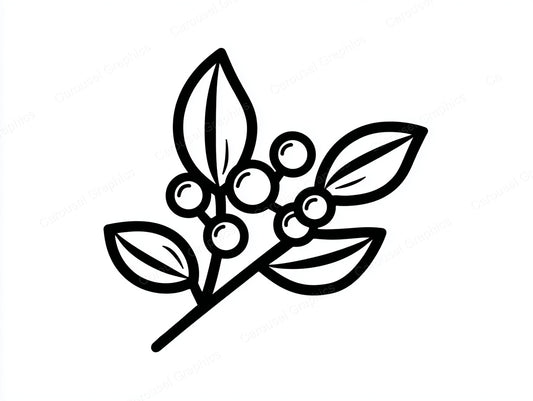 Mistletoe Vector Graphic preview