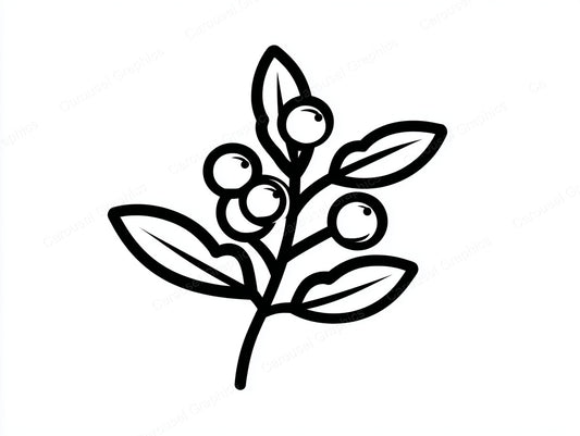 Mistletoe Vector Graphic preview