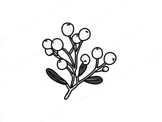 Mistletoe Vector Graphic preview