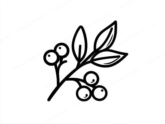 Mistletoe Vector Graphic preview