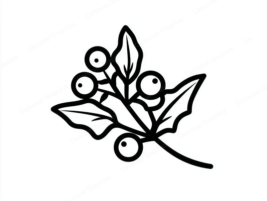 Mistletoe Vector Graphic preview