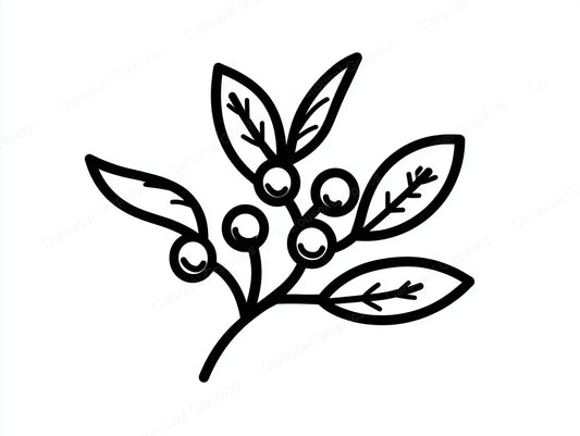 Mistletoe Vector Graphic preview