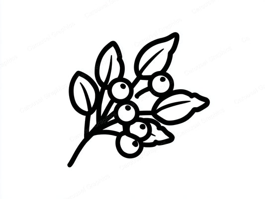 Mistletoe Vector Graphic preview